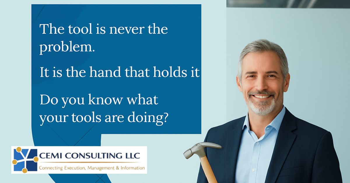 Technology Is a Tool — LinkedIn post summary card
